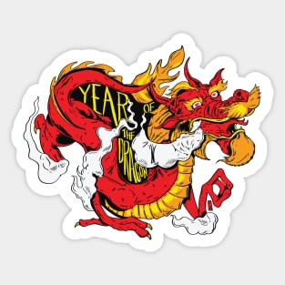 Year Of The Dragon Sticker